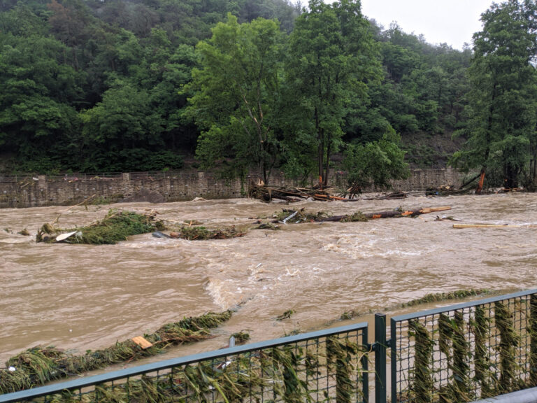 Das Ahrufer in Fuchshofen am 15.07.2021