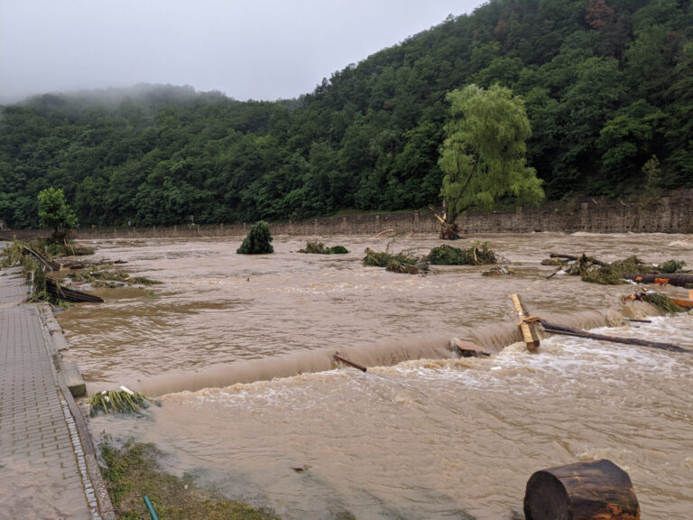 Das Ahrufer in Fuchshofen am 15.07.2021